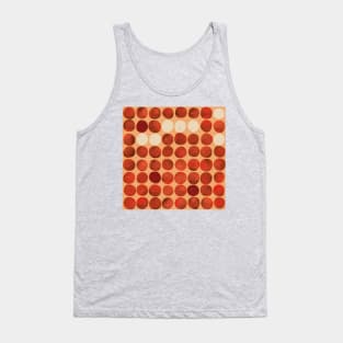 Red and rose apple pattern Tank Top
